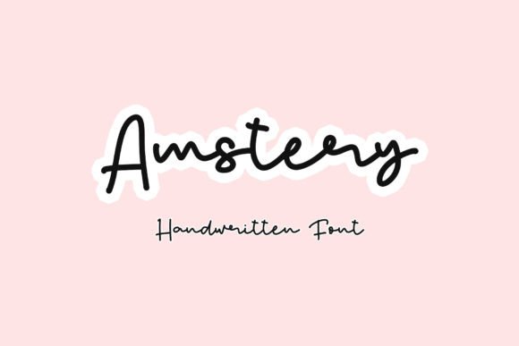 Amstery: A Quirky Handwritten Font for Branding