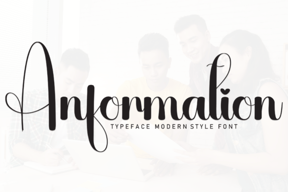 Anformation Font Review: A Handwritten Script for Campaign Design