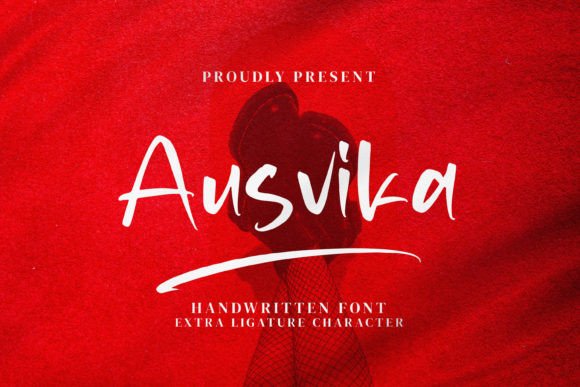Ausvika: A Script Font That Gives Your Brand a Polished Look