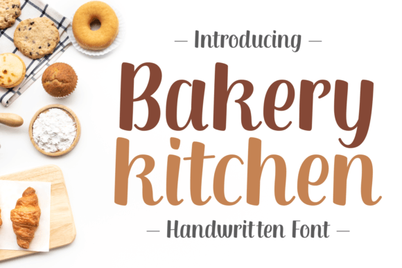 Bakery Kitchen: A Script Font for Thoughtful Editorial Design