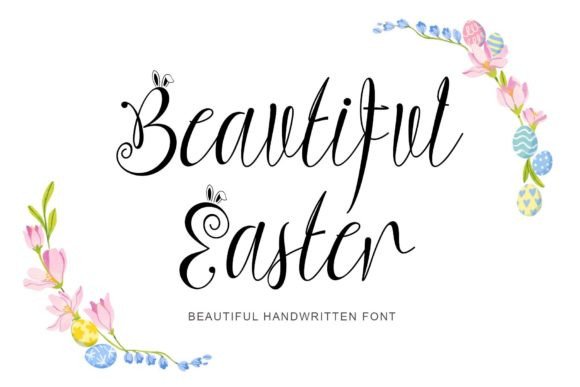 Beautiful Easter Font: A Playful Script for Seasonal Campaigns
