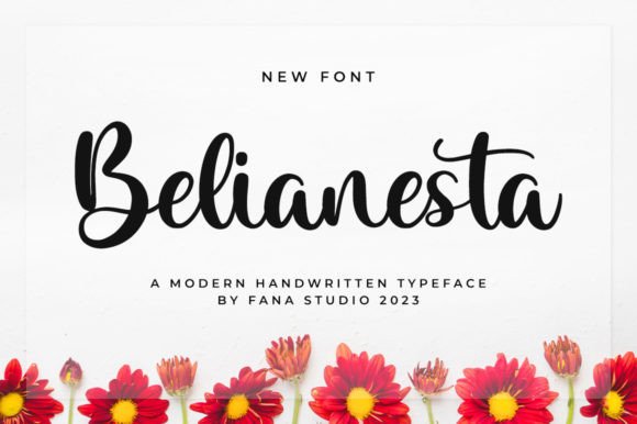 Belianesta: A Handwritten Font Built for Handmade Product Creators