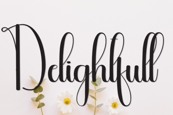 Delightfull Font for Publishers: A Handwritten Typeface That Adds Warmth to Editorial Design