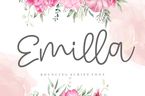 Emilla: A Handwritten Typeface for Marketing Content That Connects