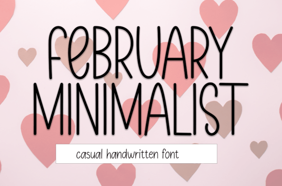 February Minimalist: A Handwritten Font That Adds Warmth to Web Layouts