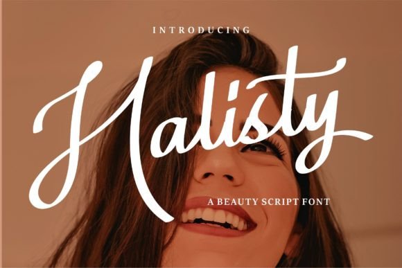Halisty Review: A Script Font for Small Business Branding