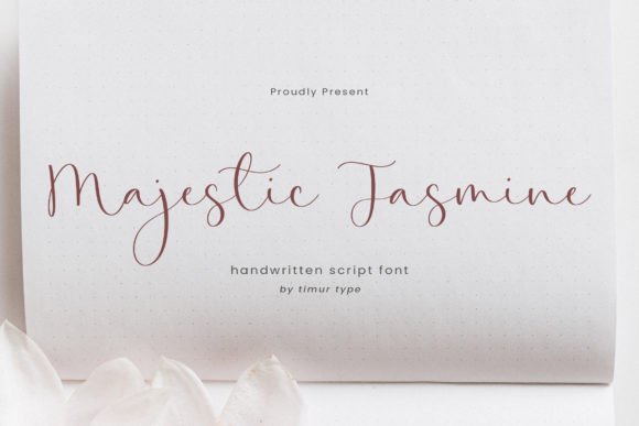 Majestic Jasmine: The Handwritten Script Font That Gave My Brand a Fresh Voice