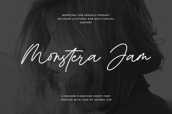 Monstera Jam: A Handwritten Font for Editorial Design and Publishing