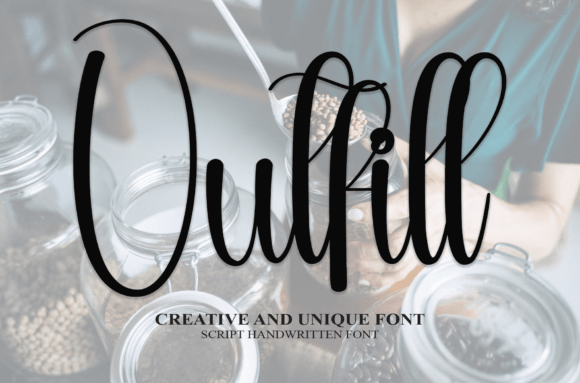 Outfill: A Handwritten Font That Makes Small Business Branding Feel Personal