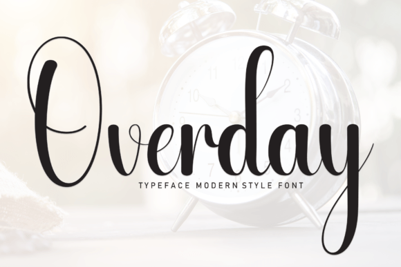 Overday Handwritten Font: A Craft Seller's New Favorite for Warm, Readable Designs