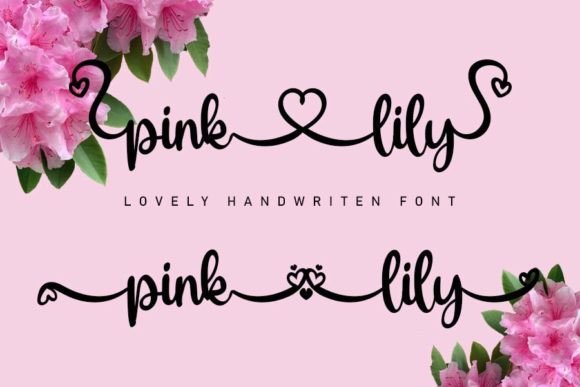 Pink Lily: A Handwritten Font That Shapes Brand Identities