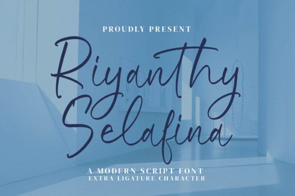 Riyanthy Selafina Font Review: A Script Amp for Elegant Branding