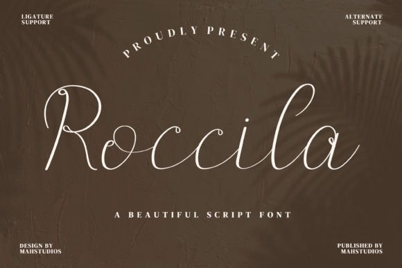 Roccila Font: Elevate Your Campaign Visuals with Elegant Script