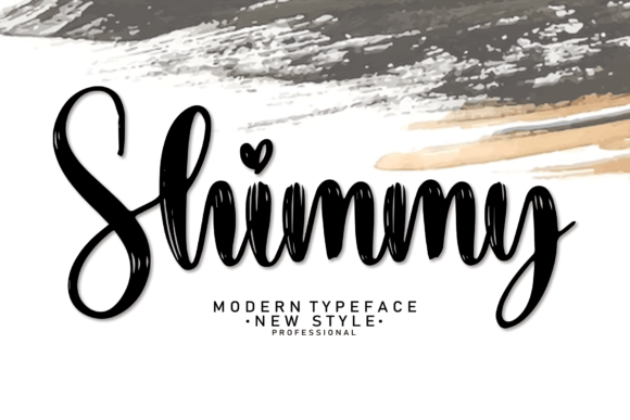 Shimmy Font: A Handwritten Typeface for Crafters