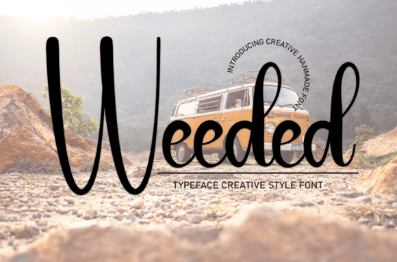 Weeded Font Review: A Sweet Handwritten Typeface for Brand Design